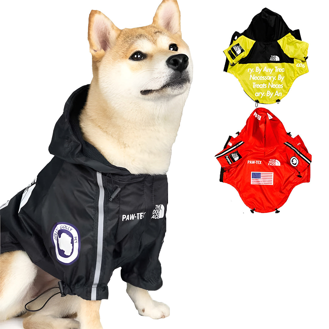 The Dog Face Dog Raincoat